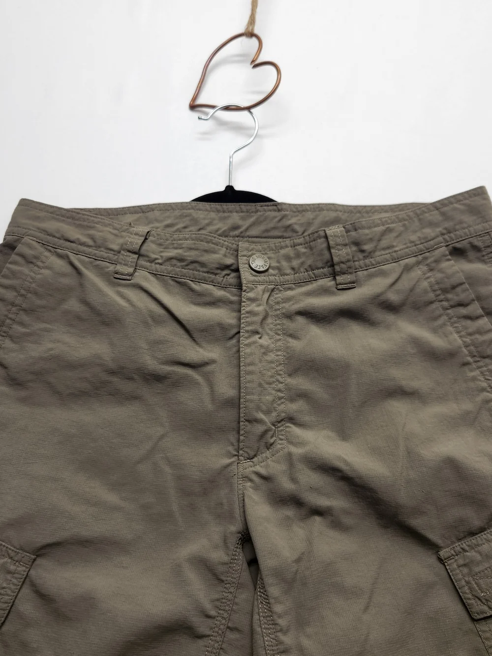 ⭐️The North Face Mens Hiking Cargo Shorts 32 Green Gorpcore Trail Tactical